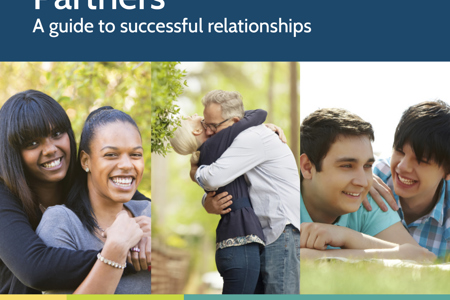 Cover of the Partners booklet