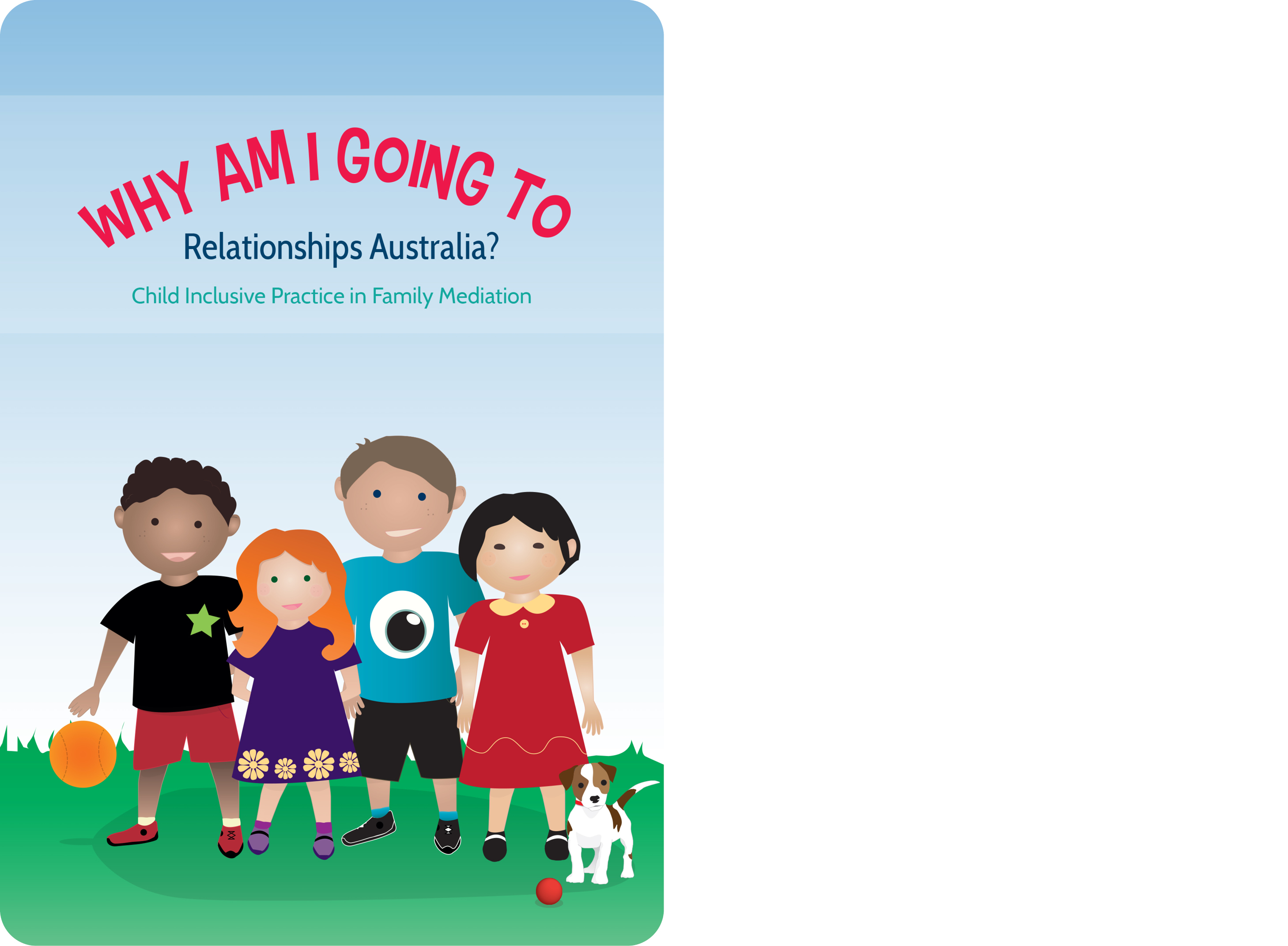 'Why am I going to Relationships Australia?' booklet cover